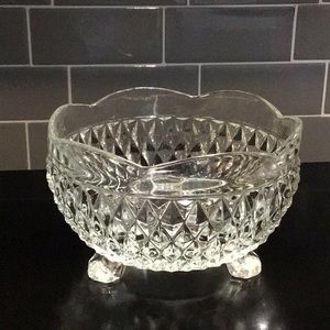 Small Crystal Centerpiece Bowl